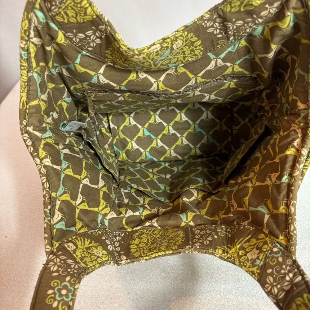 Vera Bradley Sitting in a Tree Saddle Up Shoulder Bag | Cottagecore Botanical